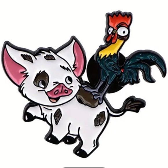 Pua And Hei Hei Inspired pin - Picture 1 of 5